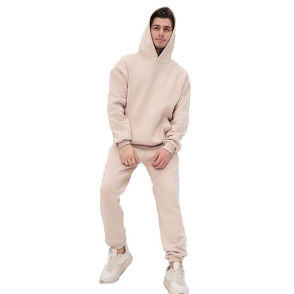 Men's comfortable hoodie and chic jogger pants