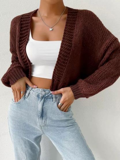 Cardigan en tricot structuré pour femmes avec coupe décontractée Chic und Stil
