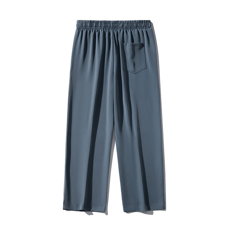 Casual men's pants made of breathable fabric with adjustable waist and side pockets Chic and Style
