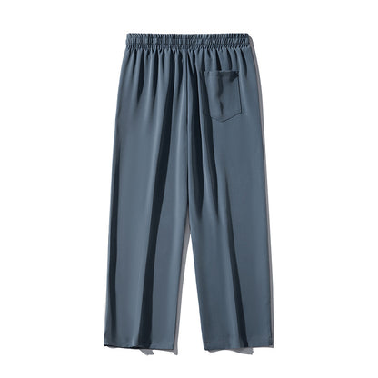 Casual men's pants made of breathable fabric with adjustable waist and side pockets Chic and Style