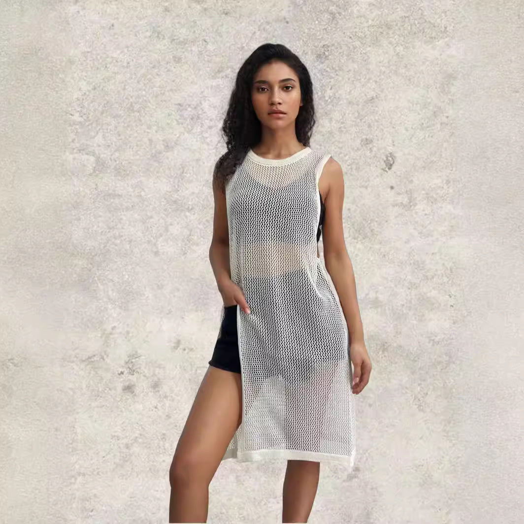 Robe en filet pour dames Chic und Stil