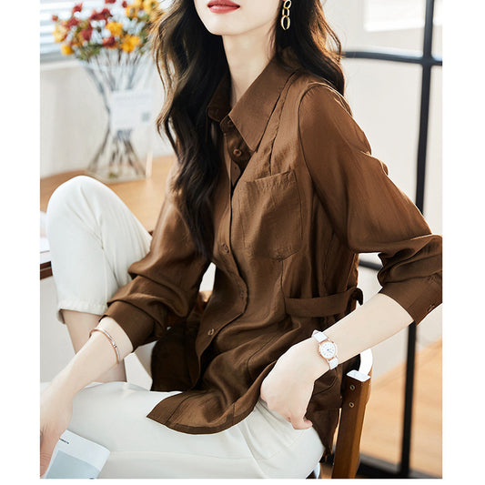 Chemisier luxueux à boutons pour femmes Chic und Stil