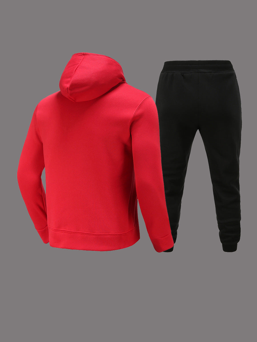 Women's sport hoodie set and jogging pants with a cute pattern Chic and Style