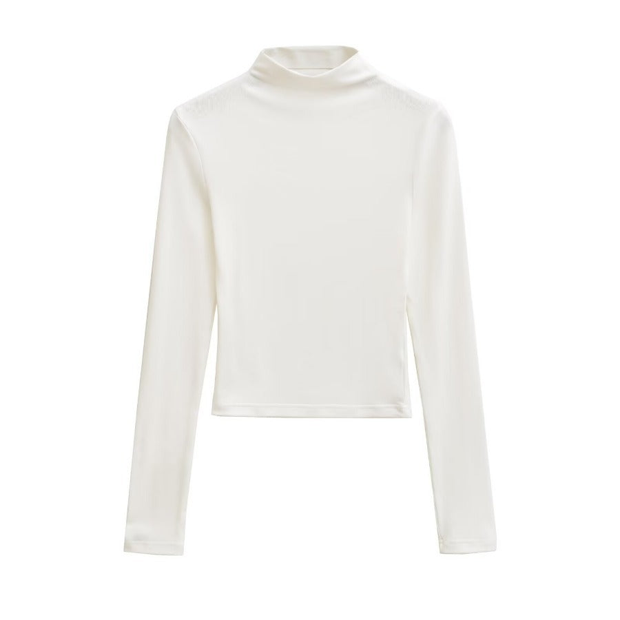 Pull à col roulé à manches longues dames Chic und Stil