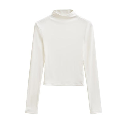 Pull à col roulé à manches longues dames Chic und Stil