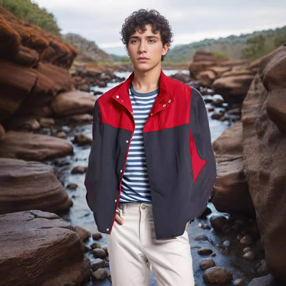 Functional outdoor jacket for men with a sporty fit Chic and Style