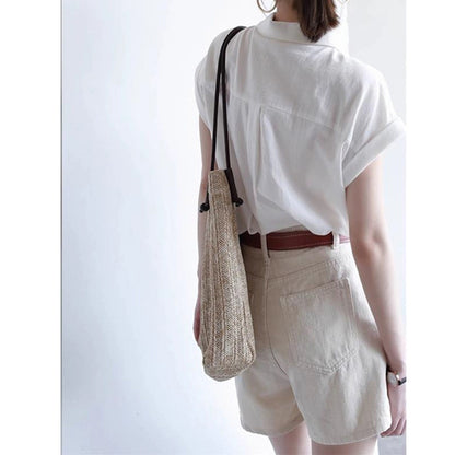 Chemise casual à col pour femmes Chic und Stil