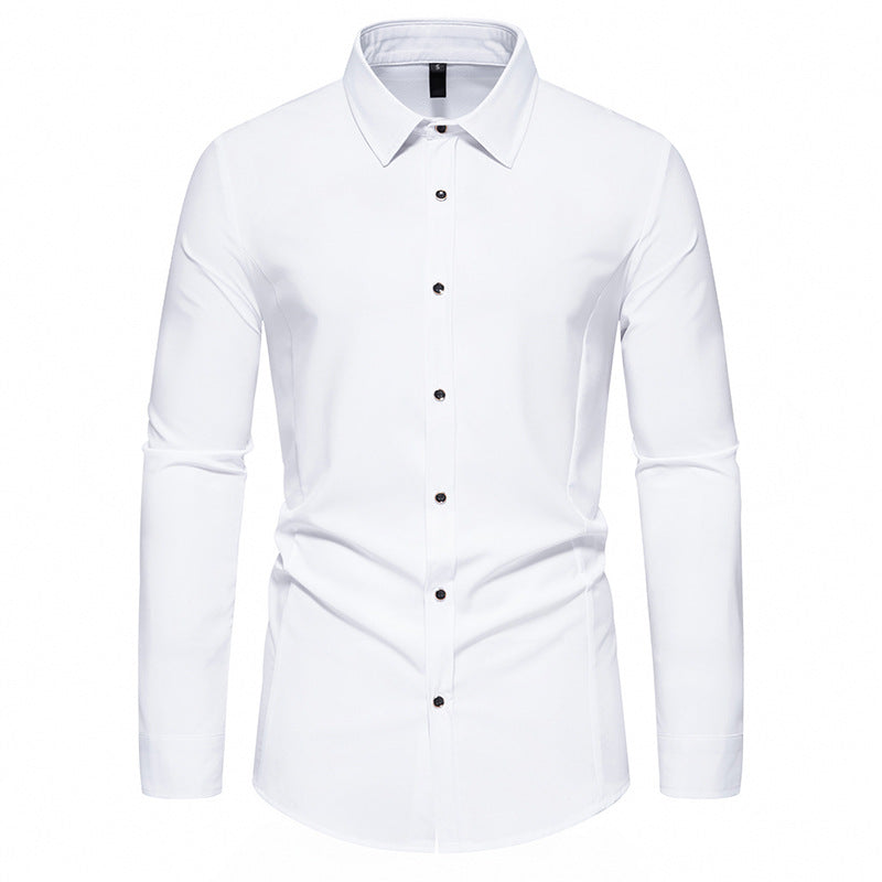 Chemise à manches longues tendance pour hommes avec une coupe élégante Chic und Stil