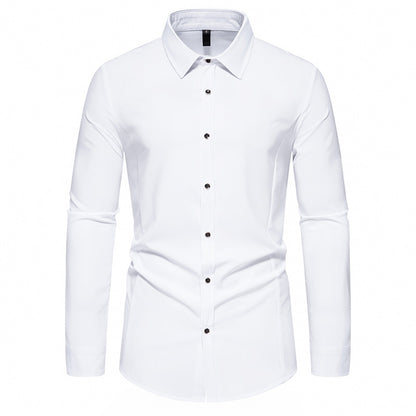 Chemise à manches longues tendance pour hommes avec une coupe élégante Chic und Stil