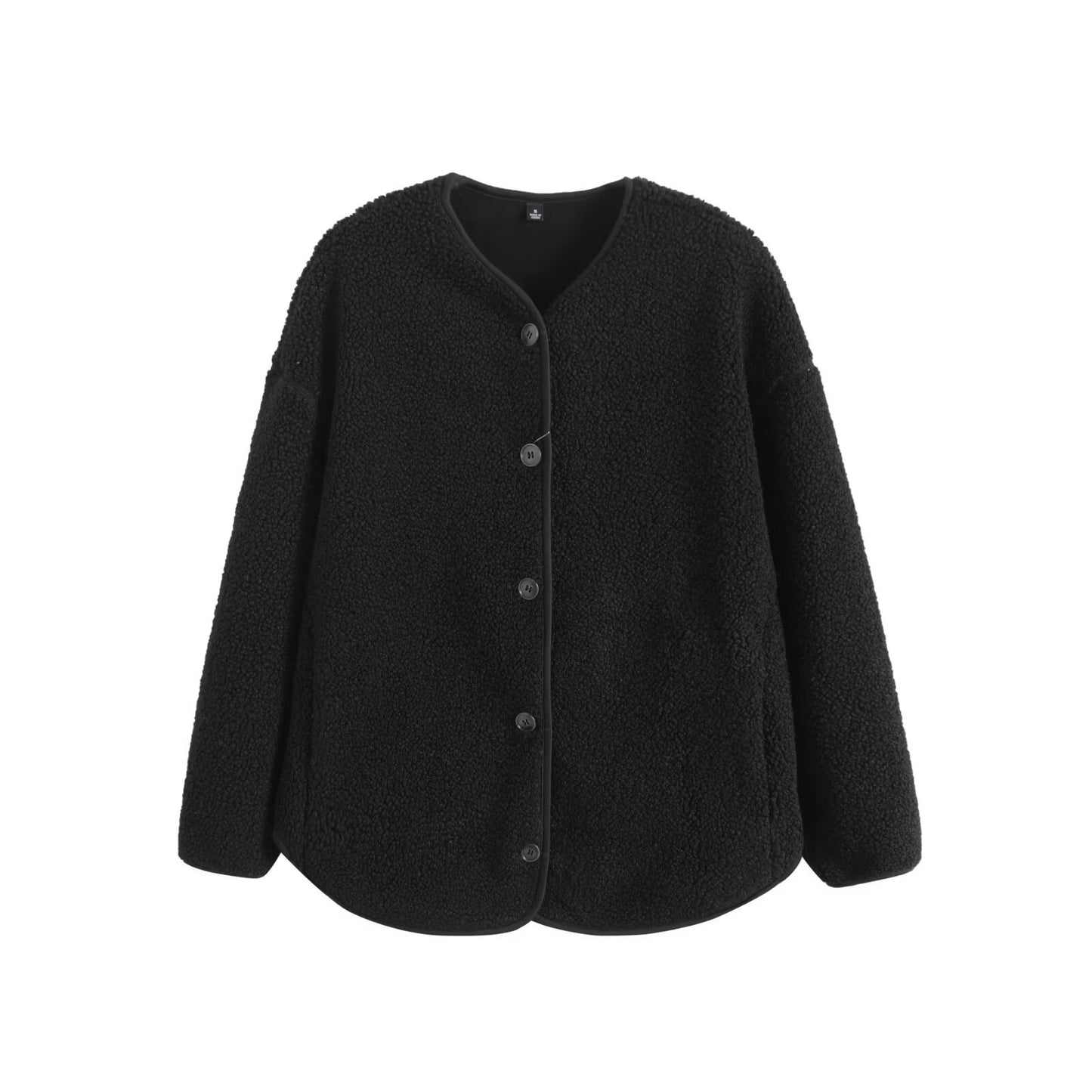 Veste douce et confortable pour femmes avec patte de boutonnage Chic & Stil