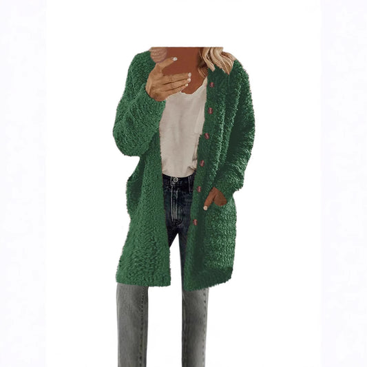 Dames Pull Cardigan Chic und Stil