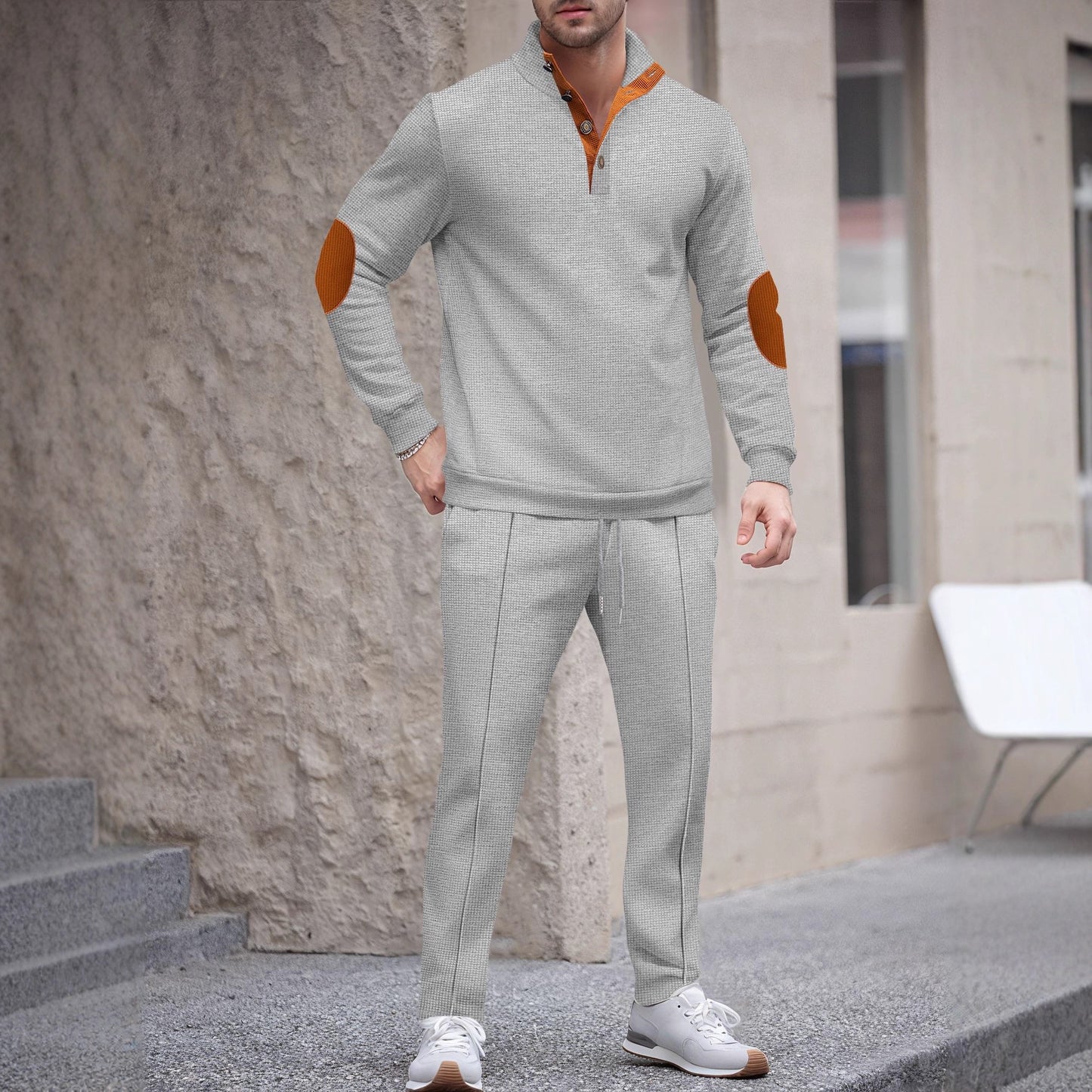 Costume de sport pour hommes avec coupe moderne et détails contrastés élégants Chic und Stil
