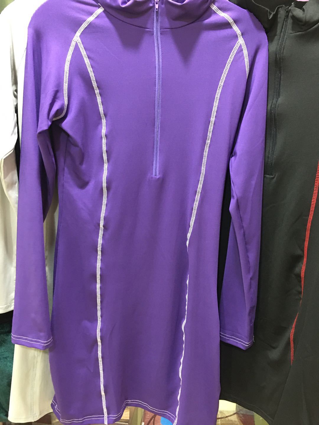 Robe bodycon à manches longues zippée Chic und Stil