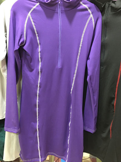 Robe bodycon à manches longues zippée Chic und Stil
