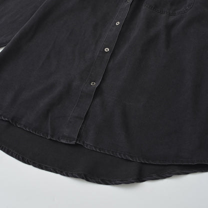 Blouse décontractée à manches longues pour femmes avec poche poitrine pratique et col classique Chic und Stil