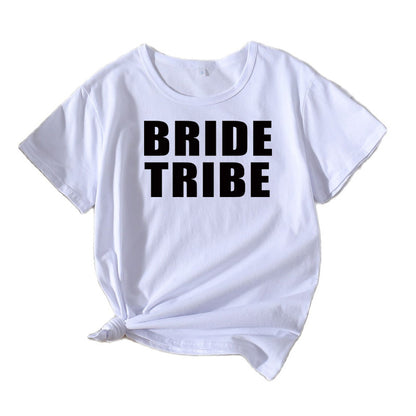 T-shirt graphique de loisirs pour femmes Brauttribe Chic und Stil