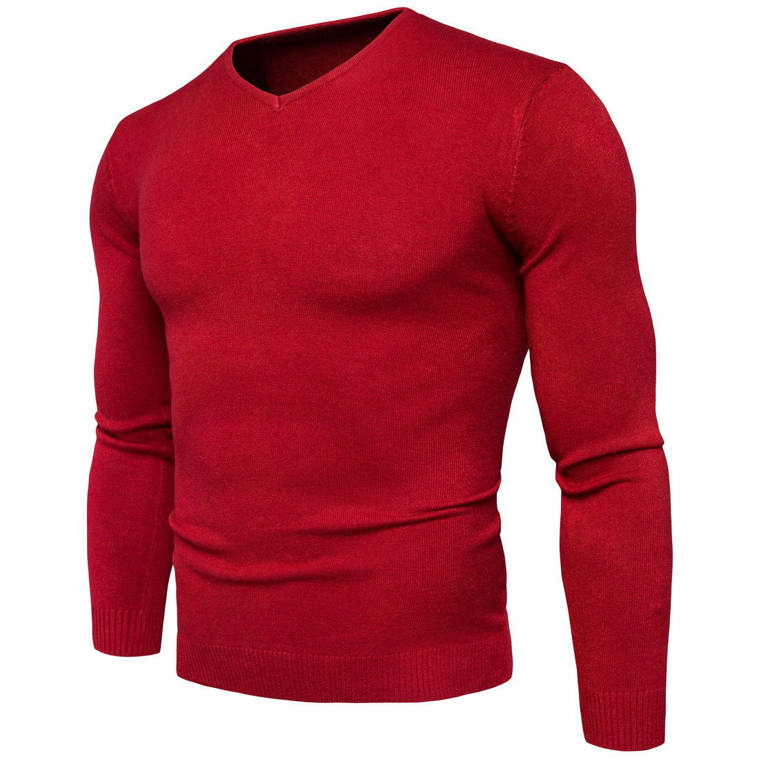 Pull homme en V de haute qualité en coton Chic und Stil