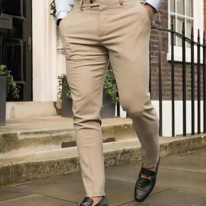 Men's Elegant and Chic Slim Fit Chino Pants Chic and Style
