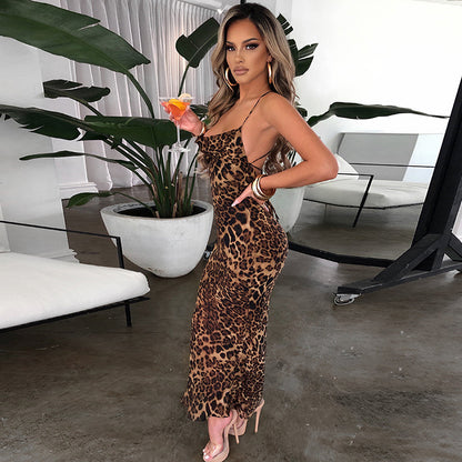 Dames Robe Maxie Chic Imprimé Animal Chic und Stil