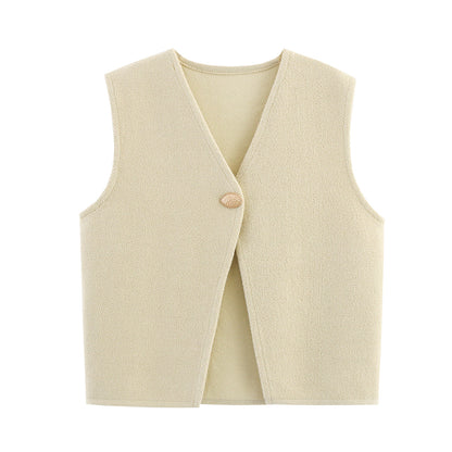 Dames élégante gilet en tricot Chic und Stil