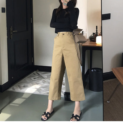 Pantalons larges à taille haute pour femmes Chic und Stil