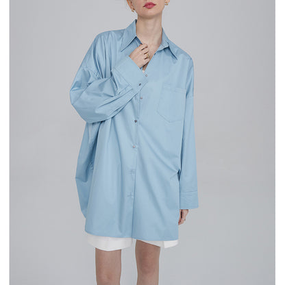 Chemise surdimensionnée à bouton pour femmes Chic und Stil