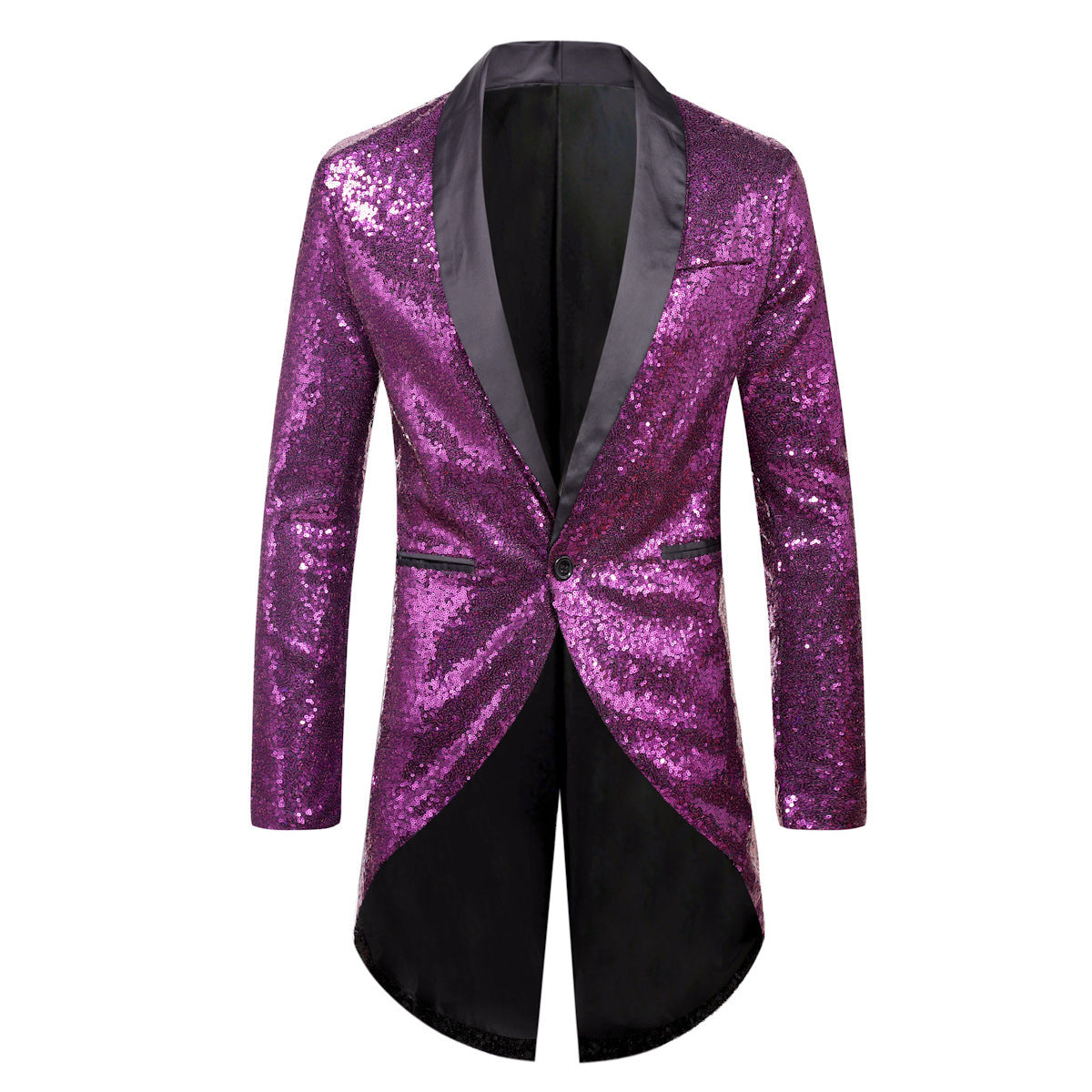 Blazer en sequins élégant pour hommes avec détails luxueux Chic und Stil