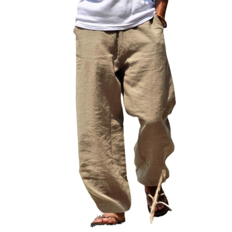 Comfortable casual pants for men with adjustable waist Chic and Style