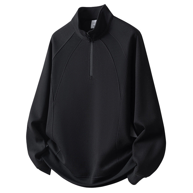 Dames Pull à demi-fermeture éclair sportif Chic und Stil