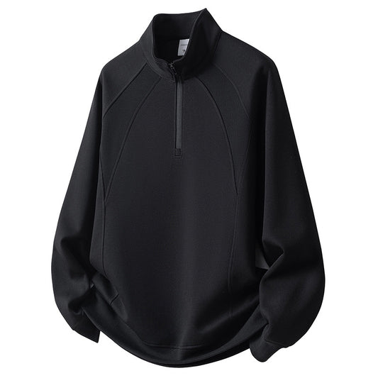 Dames Pull à demi-fermeture éclair sportif Chic und Stil