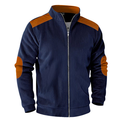 Veste de loisir pour hommes avec col montant Chic und Stil