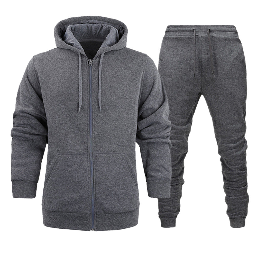 Ensemble de vestes à capuche et de pantalons de jogging sportifs pour femmes avec poches fonctionnelles Chic und Stil