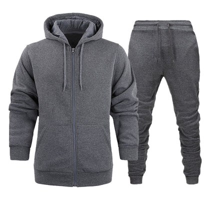 Ensemble de vestes à capuche et de pantalons de jogging sportifs pour femmes avec poches fonctionnelles Chic und Stil