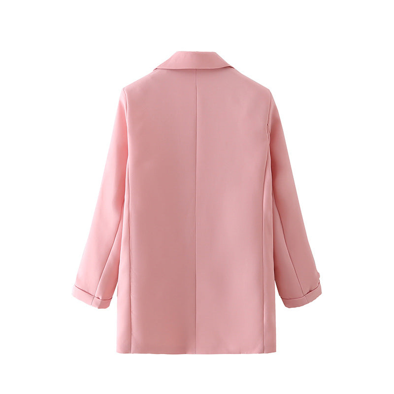 Elegant blazer jacket for women with modern cut and structured fabric Chic and Style