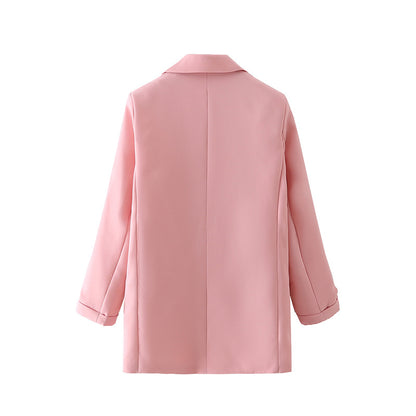 Elegant blazer jacket for women with modern cut and structured fabric Chic and Style