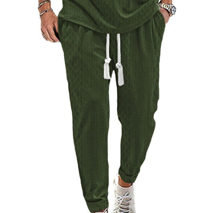 Men's sporty jogger pants with modern accents Chic and Style