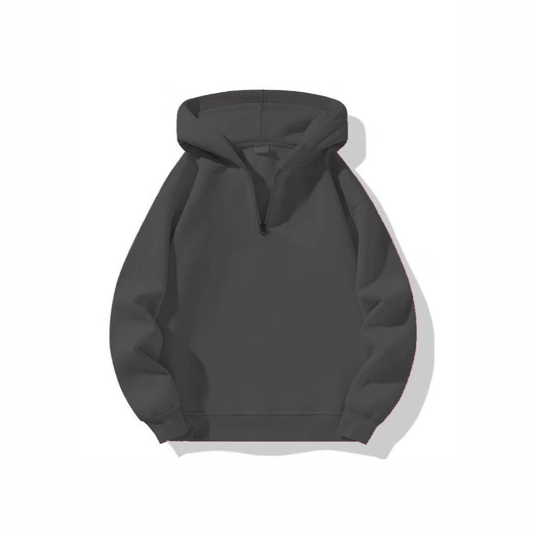 Dame Zip-Hoodie avec col montant et poches latérales Chic und Stil