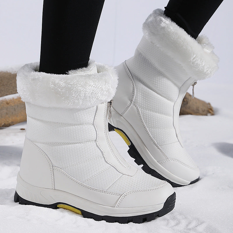 Bottes d'hiver isolées pour femmes avec semelle antidérapante et doublure douce Chic und Stil