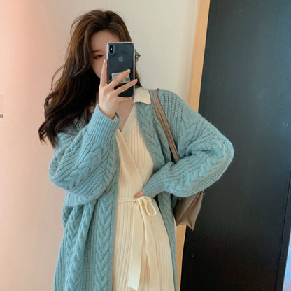 Dames Grand cardigan en tricot Chic und Stil