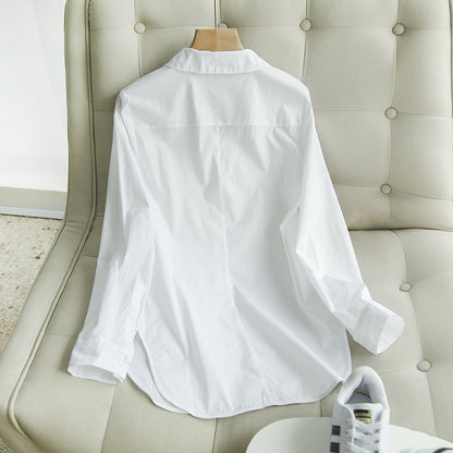 Chemise classique pour femme à manches longues à boutons Chic und Stil