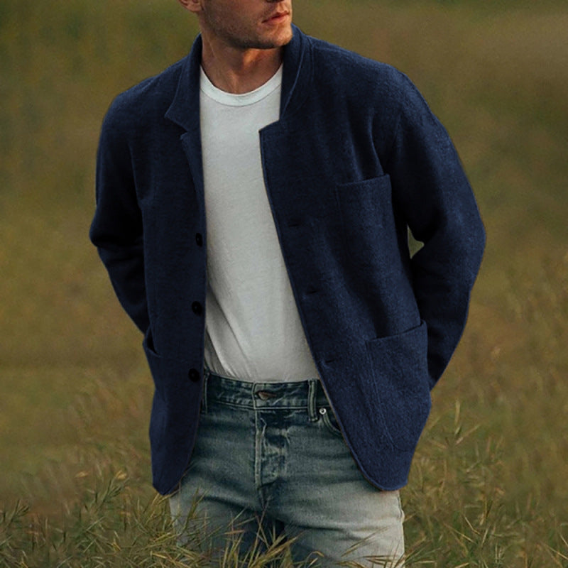 Cardigan pour hommes avec poches pratiques et coupe moderne Chic und Stil