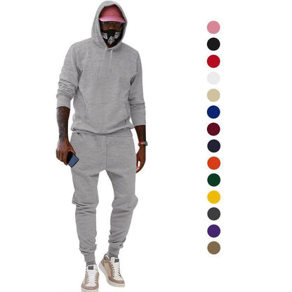 Men's casual hoodie and high-waisted jogger pants Chic and Style