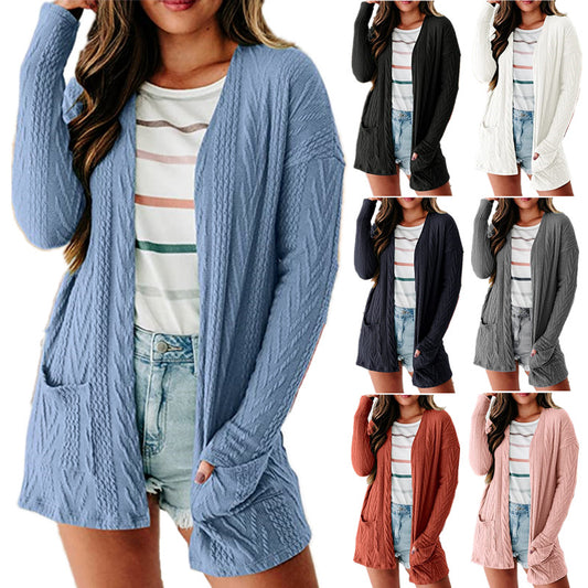 Dame cardigan au design décontracté Chic und Stil