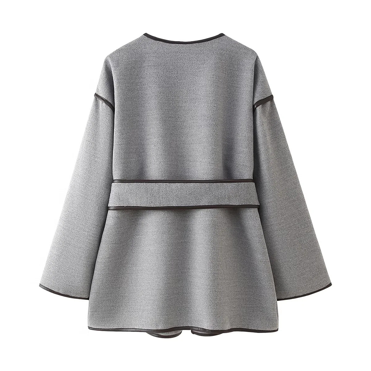 Dames élégante veste à nouer avec poches pratiques Chic und Stil