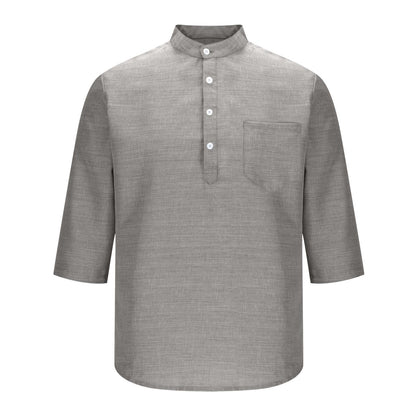 Chemise à carreaux mi-longue pour femme au style élégant Chic und Stil