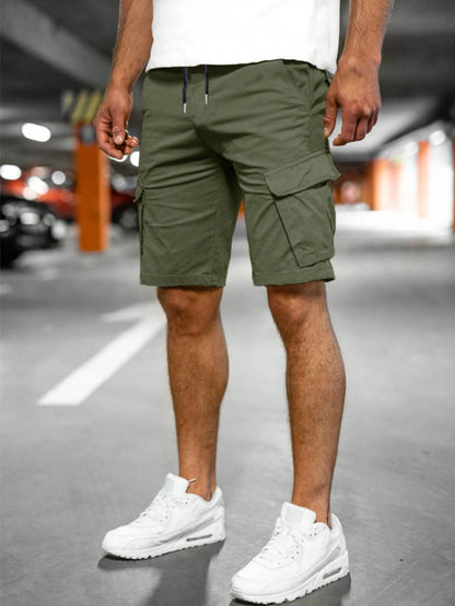 Shorts cargo multifonctionnels pour hommes avec poches latérales pratiques Chic und Stil