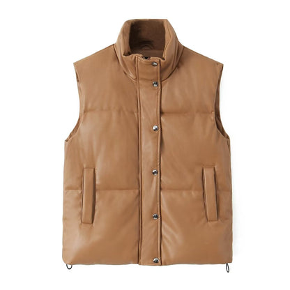 Dames gilet matelassé Chic und Stil