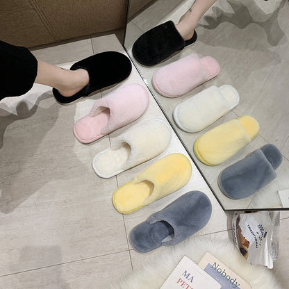 Dames Chaussons en peluche en matériau doux Chic und Stil