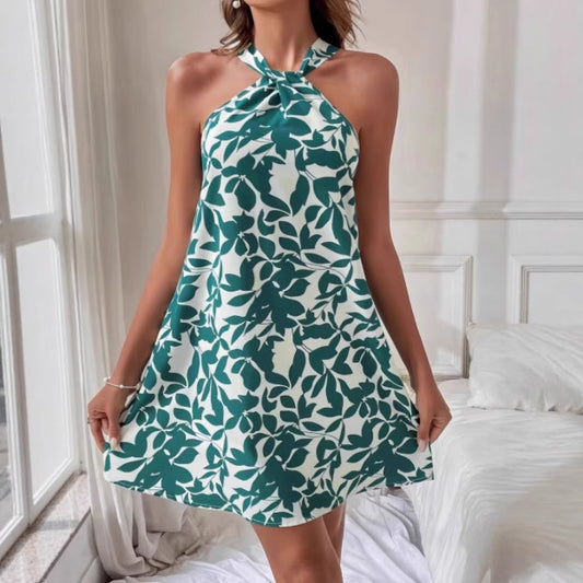 Robe A-ligne dos nu Chic und Stil