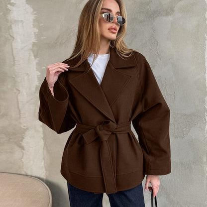 Blazer en laine oversized pour femmes Chic und Stil